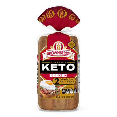 Brownberry Keto Seeded Pack Shot