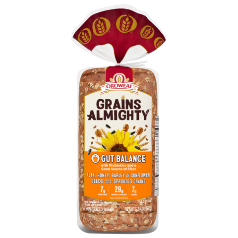 Grains almighty bread package